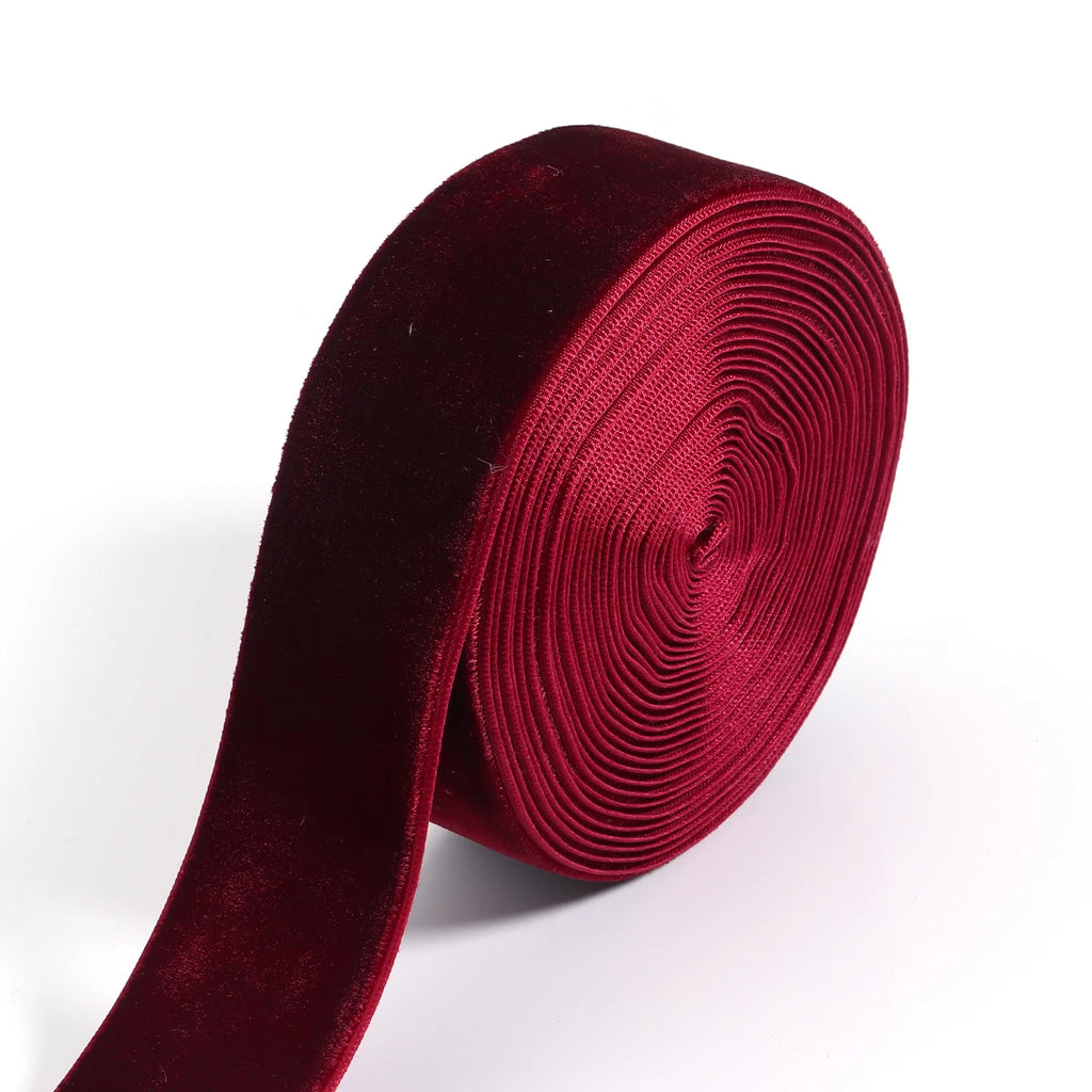 5-10yards 6/10/15/25/32/38mm Velvet Ribbon Gift Flower Packaging Bow Handmade DIY Christmas Decoration Clothing Sewing Accessory