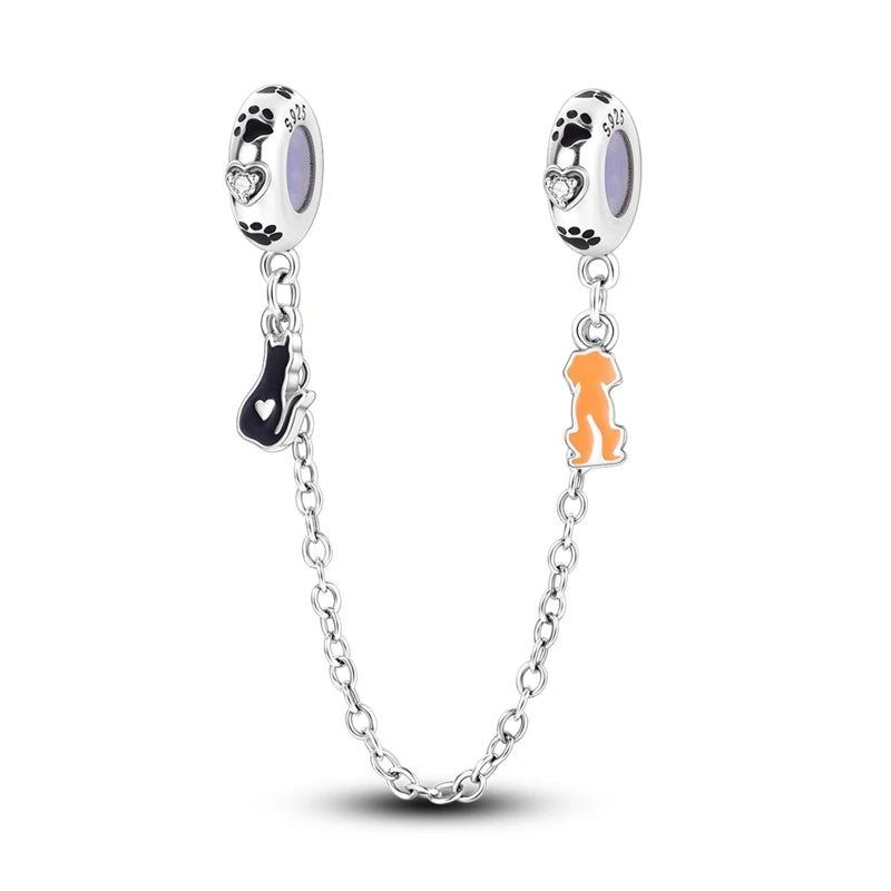Silver Plated Cute Animals Charms Pendant Lovely Penguin Avocado Dangle Charm Beads Fit Bangle Bracelet Necklace Women Jewelry