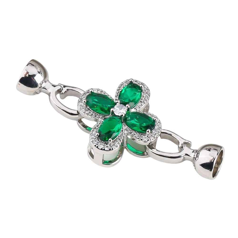 Juya Creative Copper Fasteners Connector Decoration Locks Clasps Accessories For DIY Needlework Beads Gems Pearls Jewlery Making