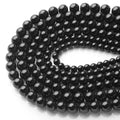 4 6 8 10mm Natural Stone Black Obsidian Bead Polished Round Loose Spacer Bead For Jewelry Making Diy Necklace Bracelet Accessory