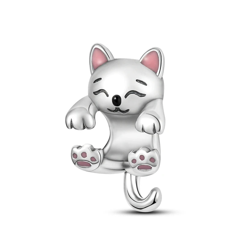 Silver Plated Cute Animals Charms Pendant Lovely Penguin Avocado Dangle Charm Beads Fit Bangle Bracelet Necklace Women Jewelry