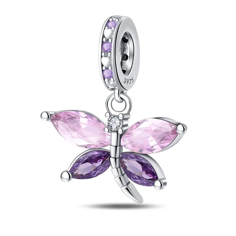 Silver Plated Cute Animals Charms Pendant Lovely Penguin Avocado Dangle Charm Beads Fit Bangle Bracelet Necklace Women Jewelry