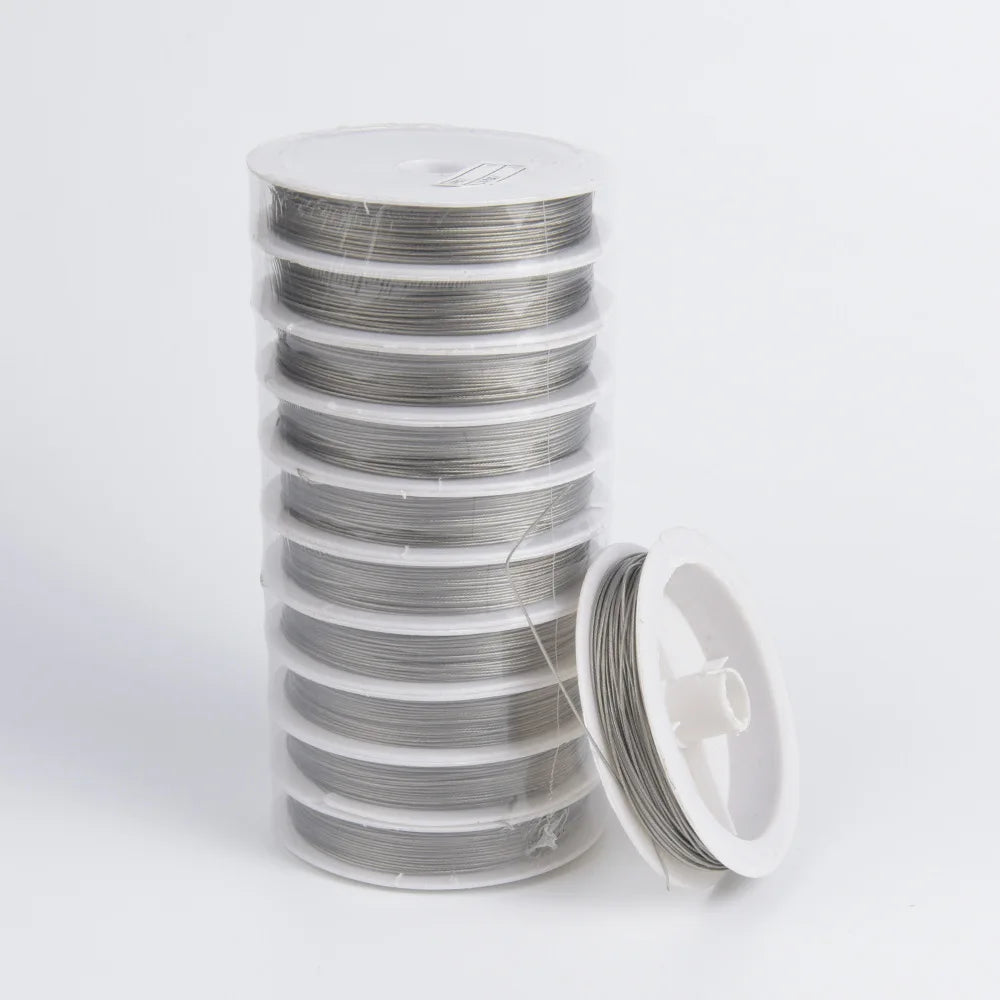 1 roll high-quality stainless steel wire for jewelry making