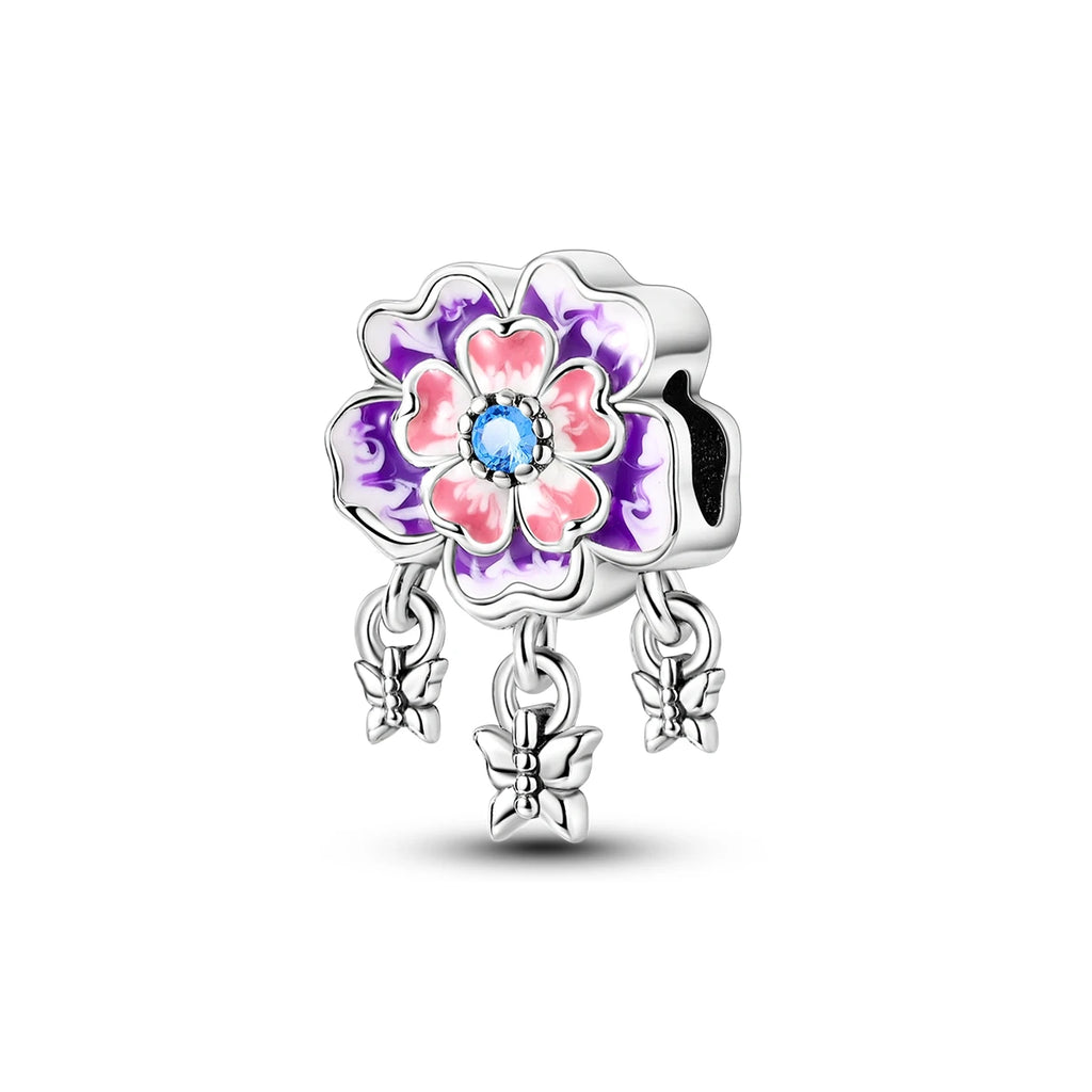 Silver Plated Cute Animals Charms Pendant Lovely Penguin Avocado Dangle Charm Beads Fit Bangle Bracelet Necklace Women Jewelry