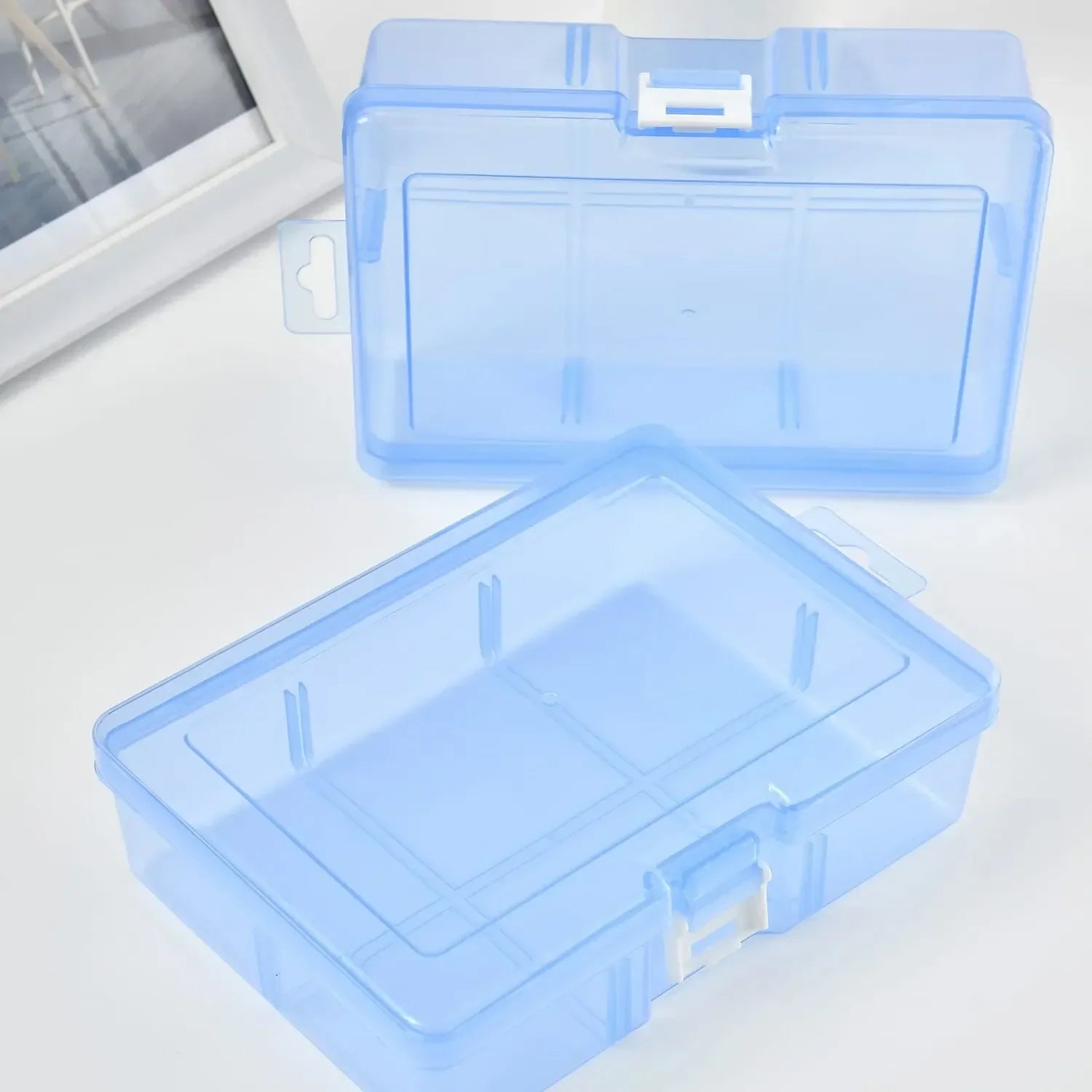 Transparent Plastic Storage Boxes For Jewelry Hardware Accessories Small Items DIY Crafts Cosmetics