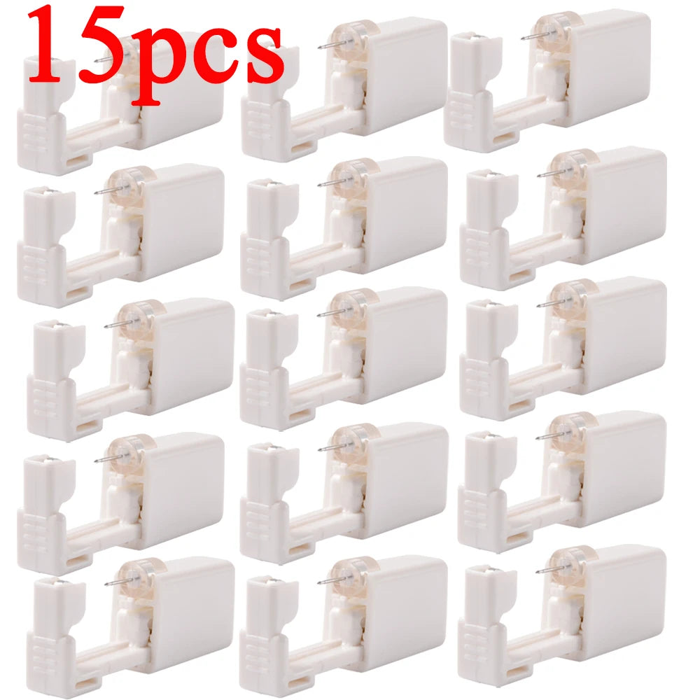 1-20Pcs/set Ear Piercing Gun Disposable Disinfect Safety Earring Piercer Kit Studs Nose Ring Piercing Machine Body Jewelry Tool