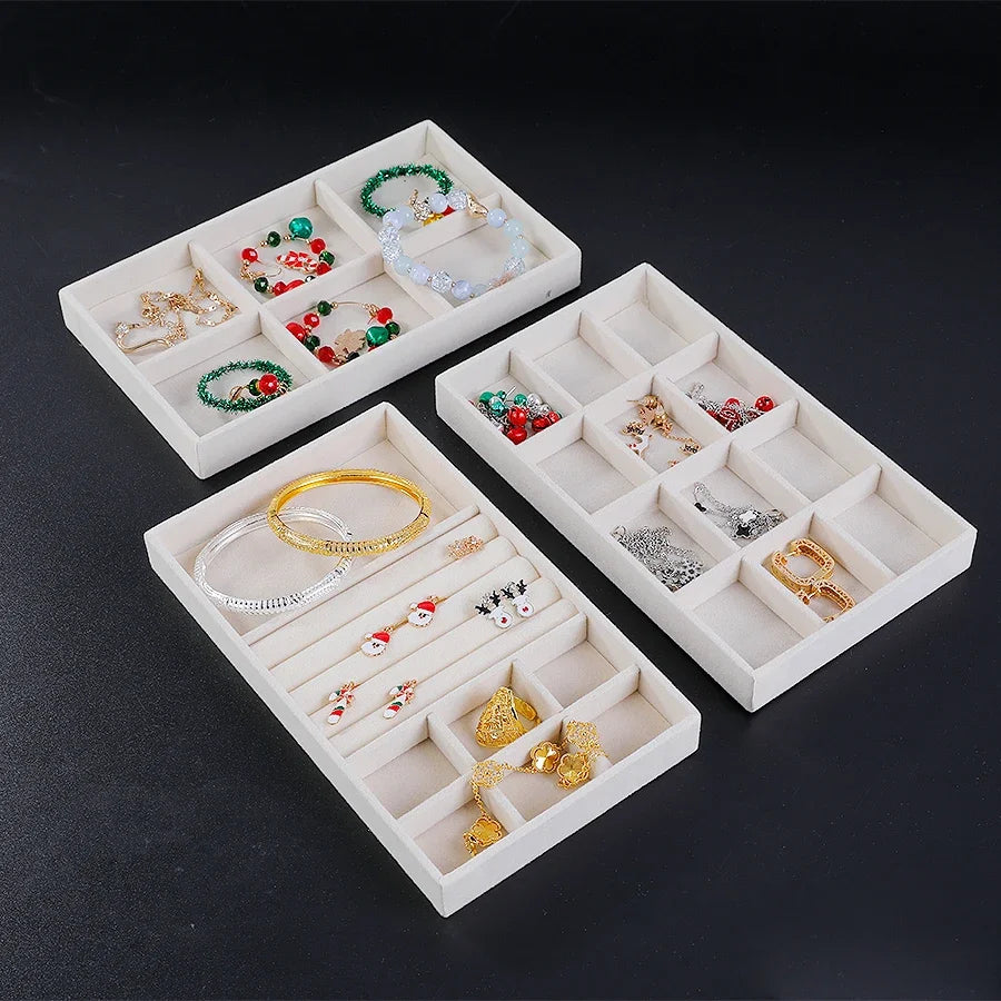 Jewelry Box Jewelry Tray Display Stand Multiple Style  Jewelry Organizer Jewelry Accessories