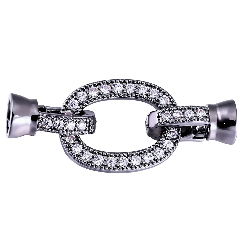 Juya Creative Copper Fasteners Connector Decoration Locks Clasps Accessories For DIY Needlework Beads Gems Pearls Jewlery Making