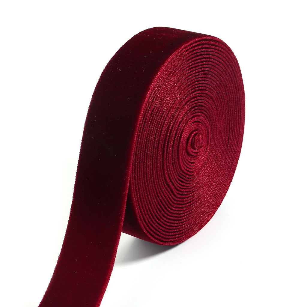 5-10yards 6/10/15/25/32/38mm Velvet Ribbon Gift Flower Packaging Bow Handmade DIY Christmas Decoration Clothing Sewing Accessory
