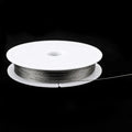 1 Roll Steel Wire Rope 0.3 0.35 0.38 0.45 0.5 0.6 0.7 0.8mm Stainless Steel Wire Cords DIY Jewelry Making Accessories