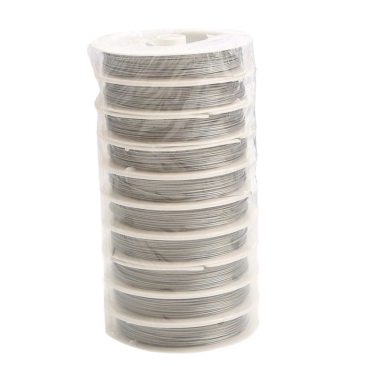 1Roll 0.3~1.0mm Thin Stainless steel wire Beading Rope Cord Thread String For DIY Necklace Bracelets Jewelry Making DIY Findings