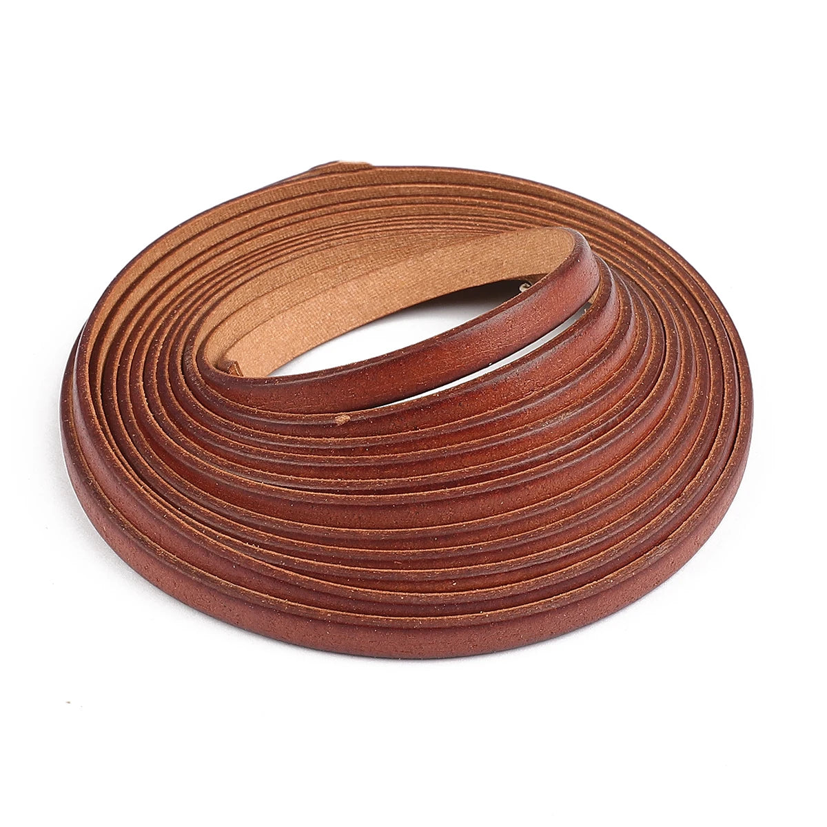 2m Vintage Cowhide Leather Cord Strip Round/Flat Rope String DIY Bracelet Necklace Braided Craft Jewelry Making Accessories