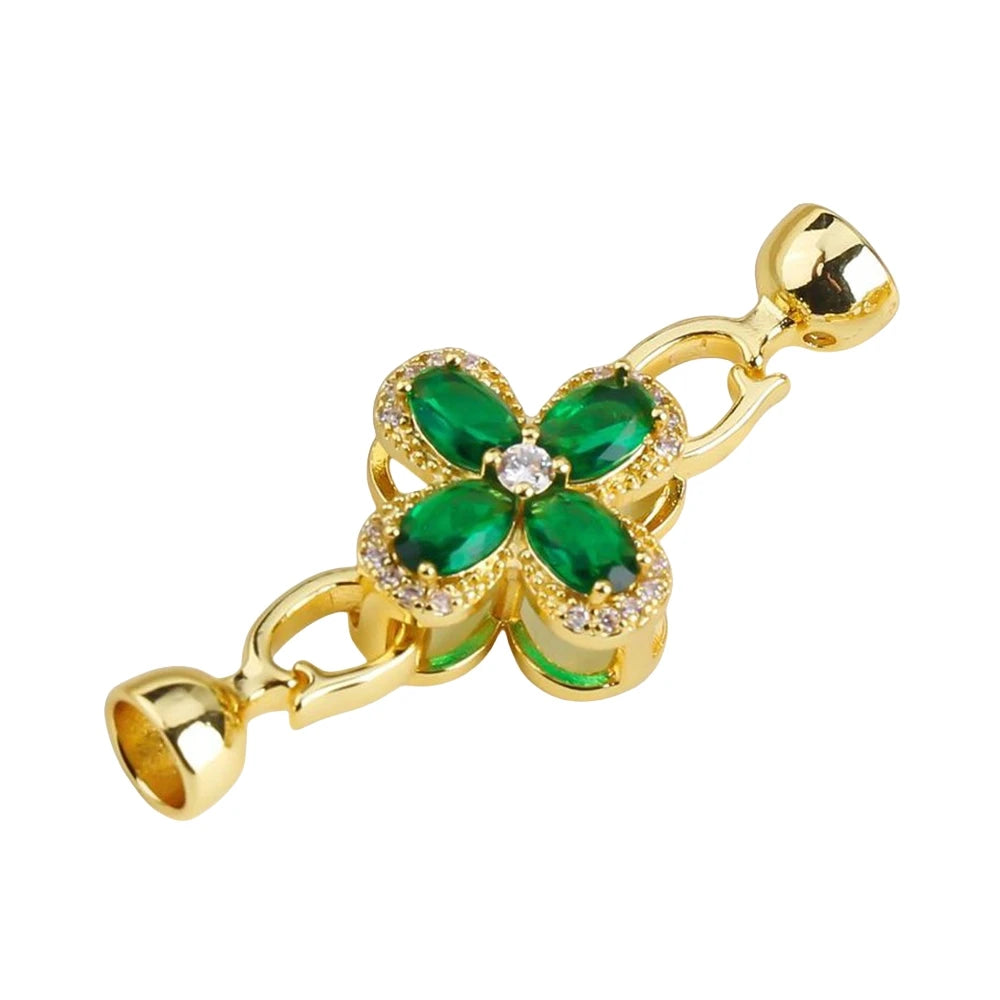 Juya Creative Copper Fasteners Connector Decoration Locks Clasps Accessories For DIY Needlework Beads Gems Pearls Jewlery Making