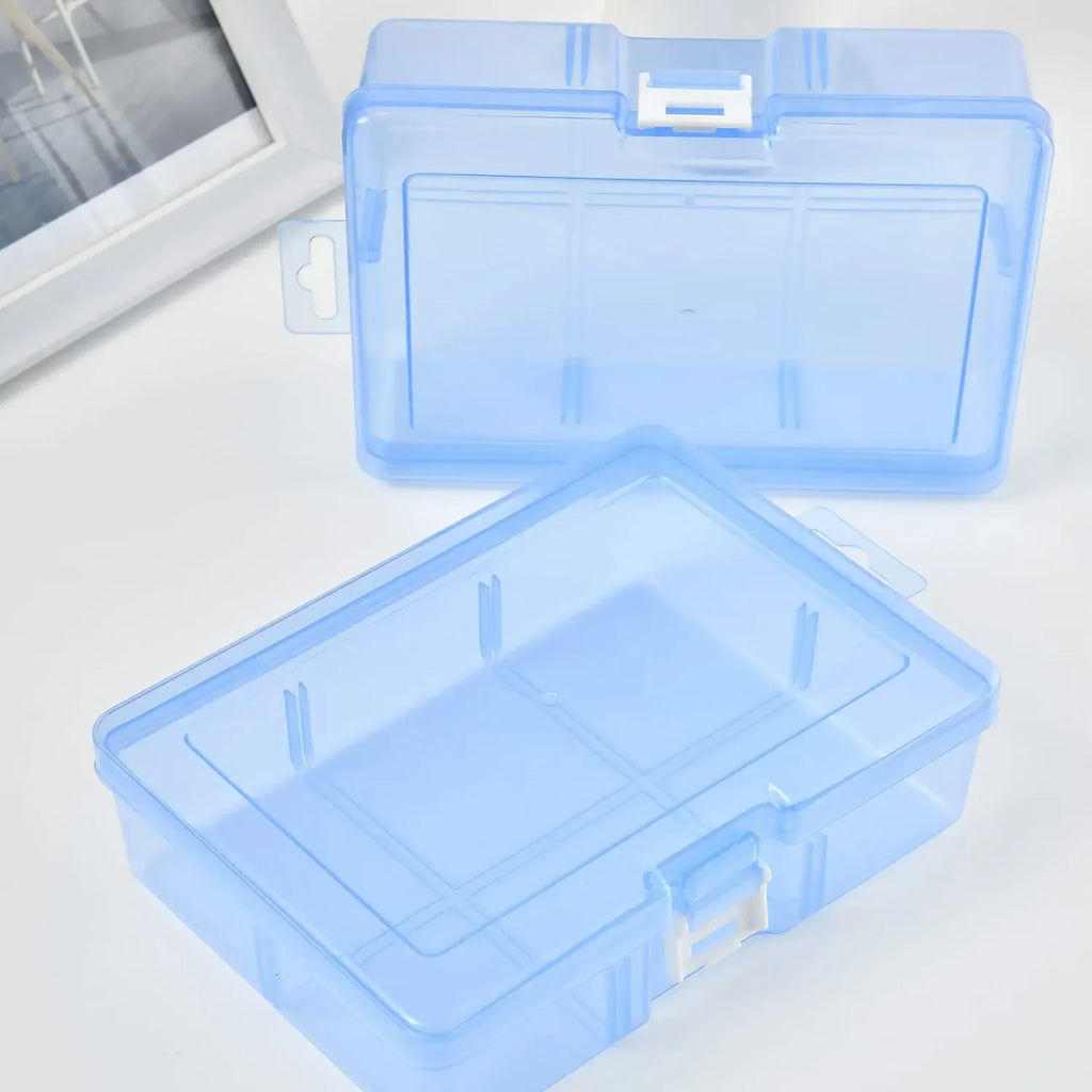 Transparent Plastic Storage Boxes For Jewelry Hardware Accessories Small Items DIY Crafts Cosmetics