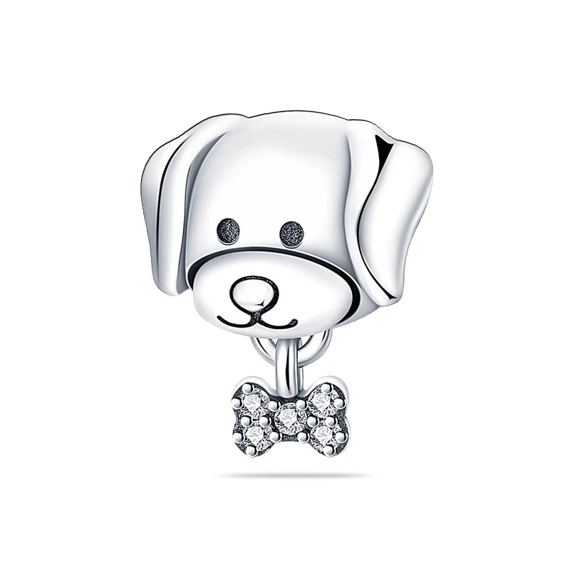 Silver Plated Cute Animals Charms Pendant Lovely Penguin Avocado Dangle Charm Beads Fit Bangle Bracelet Necklace Women Jewelry
